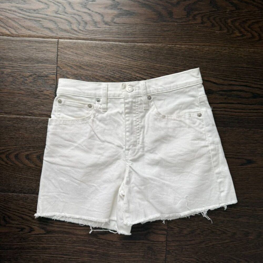 J Crew | White Denim Shorts